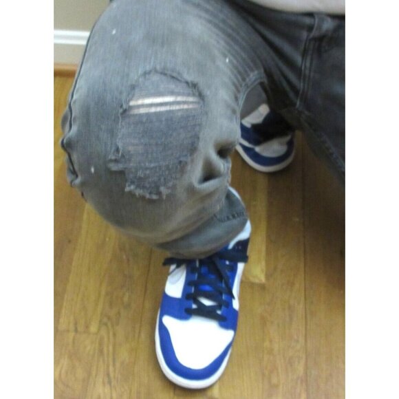 Levi's Men's 510 Skinny Stretch Distressed Jeans Gray Flex Fit NWT All Sizes - Picture 6 of 14